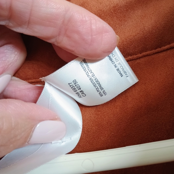 MarlaWynne Rust Cape Jacket - Picture 8 of 9